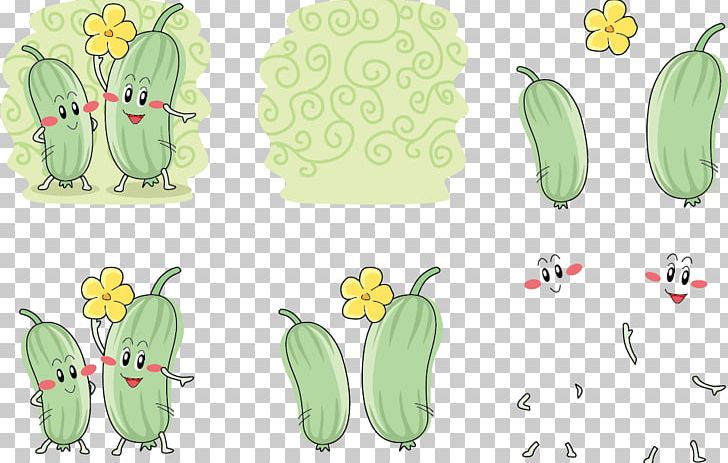 Broccoli Sponge Gourd Illustration PNG, Clipart, Cartoon, Fictional Character, Flower, Flowers, Food Free PNG Download