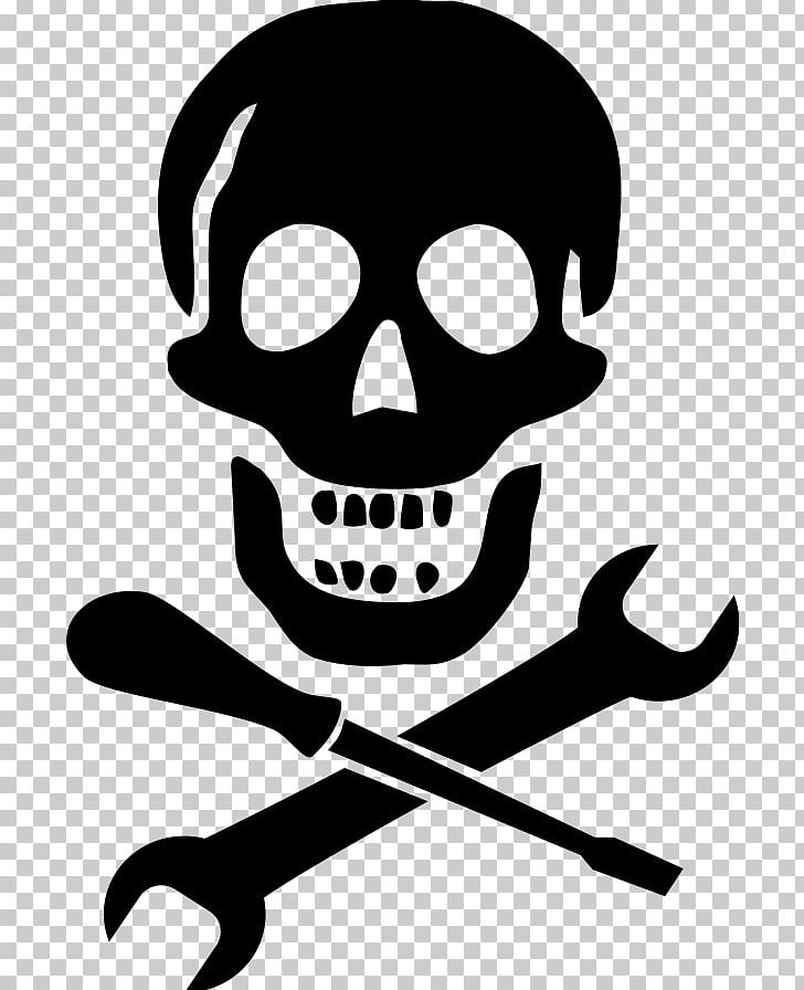 Piracy Mechanic PNG, Clipart, Black And White, Bone, Cartoon, Edward Low, Free Content Free PNG Download