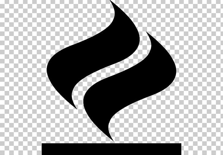 Symbol Computer Icons Logo Flame PNG, Clipart, Black, Black And White, Computer, Computer Icons, Crescent Free PNG Download