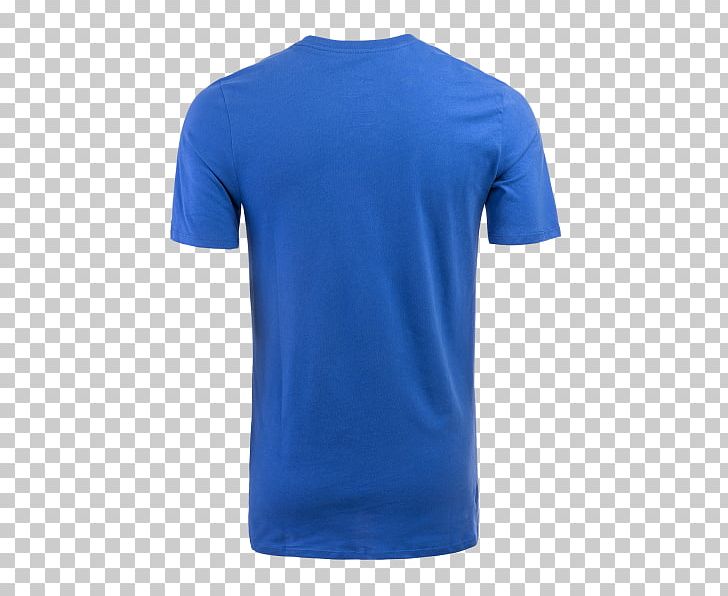 T-shirt Clothing Polo Shirt Crew Neck PNG, Clipart, Active Shirt, Azure, Blue, Clothing, Cobalt Blue Free PNG Download
