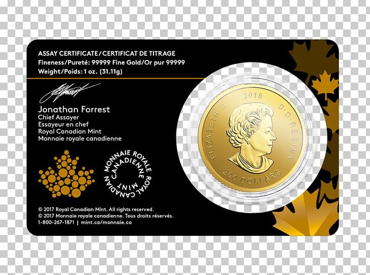 Bullion Coin Royal Canadian Mint Gold PNG, Clipart, American Gold Eagle, Brand, Bullion, Bullion Coin, Canadian Dollar Free PNG Download