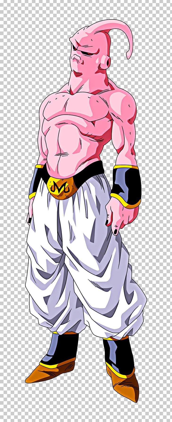 Majin Buu Goku Trunks Gohan Frieza PNG, Clipart, Arm, Art, Cartoon, Cell, Clothing Free PNG Download
