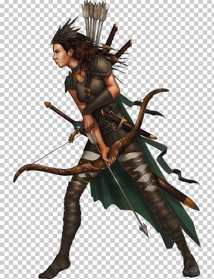 Pathfinder Roleplaying Game D20 System Dungeons & Dragons Ranger Elf PNG, Clipart, Action Figure, Cartoon, Cold Weapon, Costume, D20 System Free PNG Download