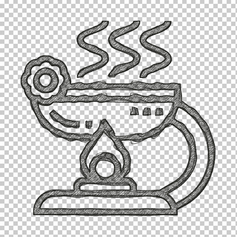 Spa Element Icon Burner Icon PNG, Clipart, Burner Icon, Coloring Book, Drawing, Line Art, Spa Element Icon Free PNG Download