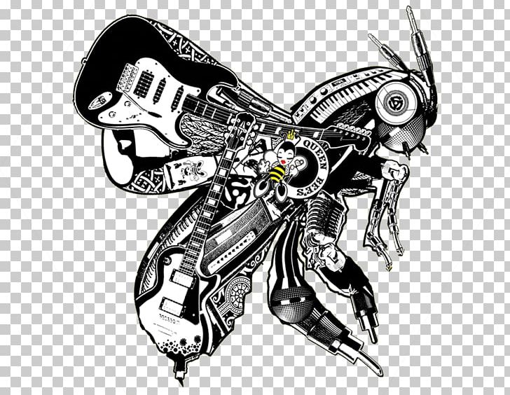Automotive Design Cartoon Insect PNG, Clipart, Art, Automotive Design, Bass Guitar, Black And White, Car Free PNG Download