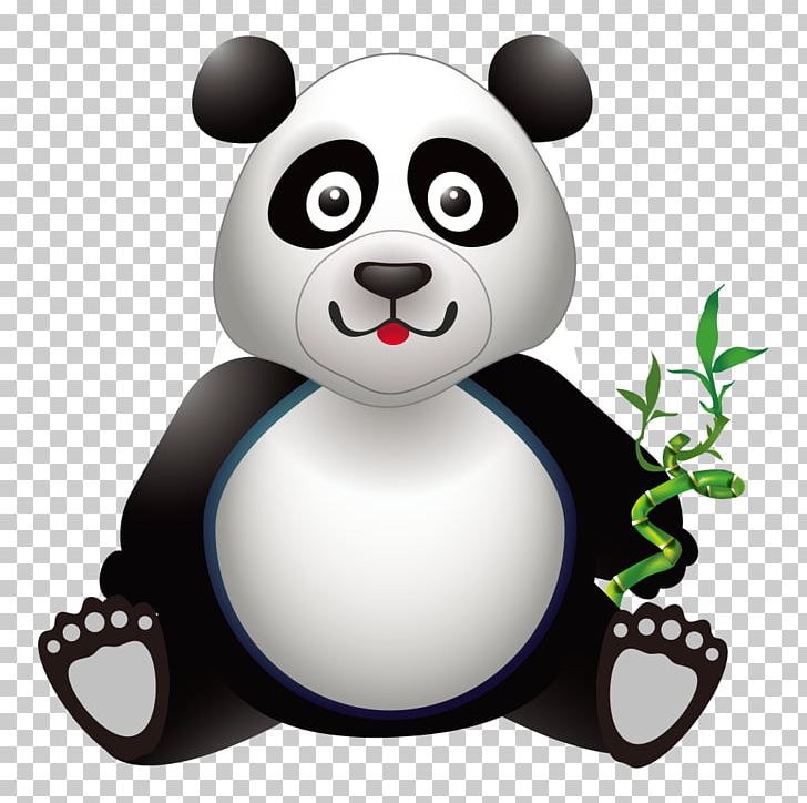 Giant Panda Bear Bamboe Illustration PNG, Clipart, Animal Illustration, Animals, Carnivoran, Cartoon, Cartoon Animals Free PNG Download