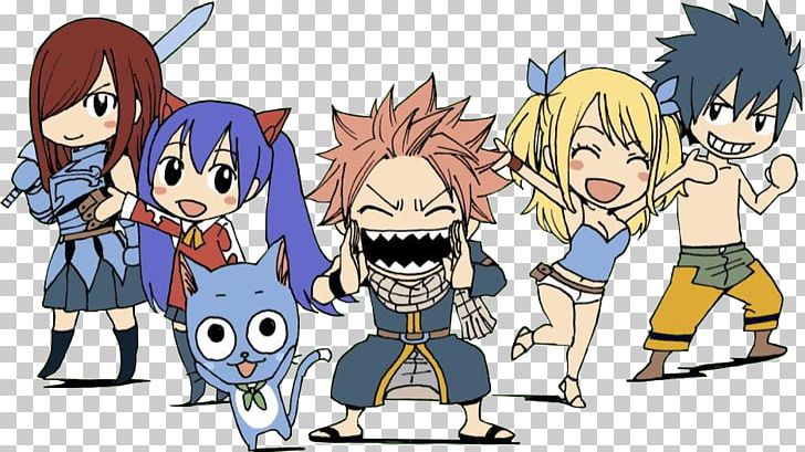 Natsu Dragneel Erza Scarlet Fairy Tail Chibi Gray Fullbuster PNG, Clipart, Anime, Art, Cartoon, Character, Chibi Free PNG Download