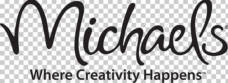 Michaels Logo Graphics Brand Font PNG, Clipart, Area, Black, Black And White, Brand, Calligraphy Free PNG Download