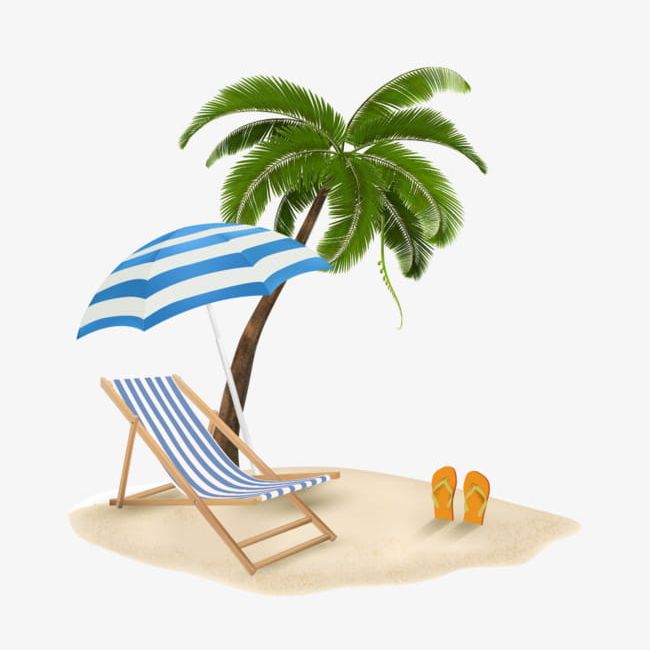 Beach Chairs Coconut Trees PNG, Clipart, Beach, Beach Clipart, Chair, Chairs Clipart, Coconut Clipart Free PNG Download