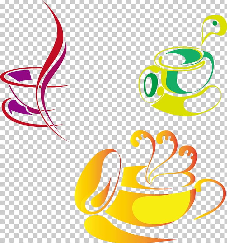 Coffee Cup Logo Teacup PNG, Clipart, Area, Artwork, Brand, Circle, Creative Background Free PNG Download