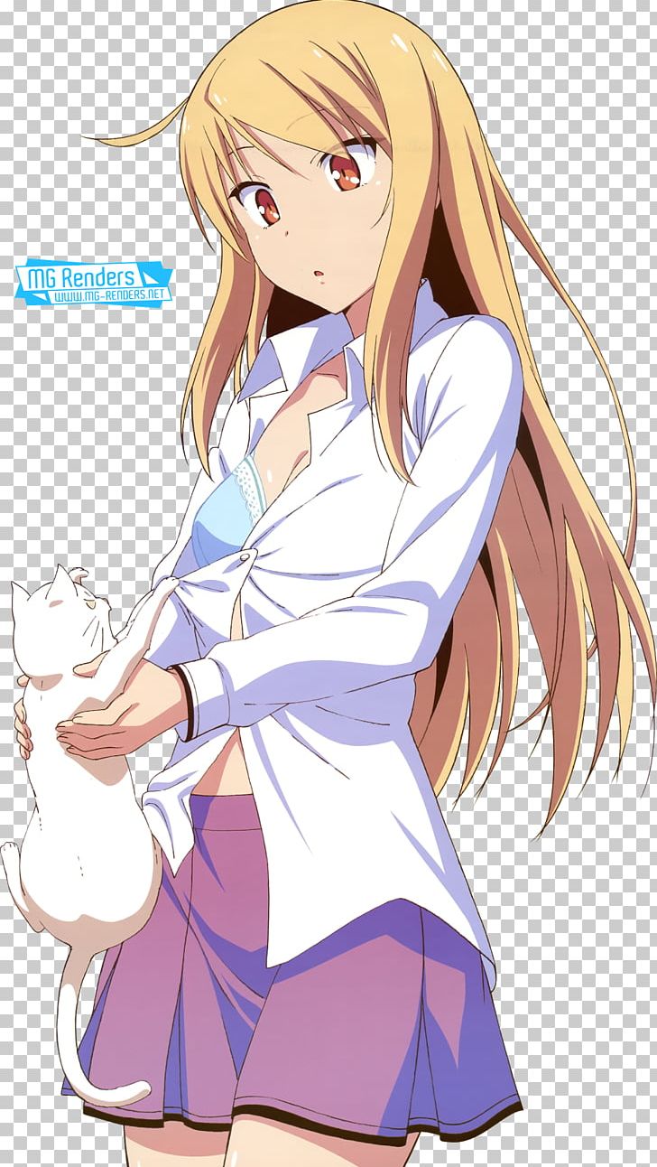 Anime The Pet Girl Of Sakurasou Clothing Mangaka PNG, Clipart, Arm, Artwork, Bedding, Black Hair, Blond Free PNG Download