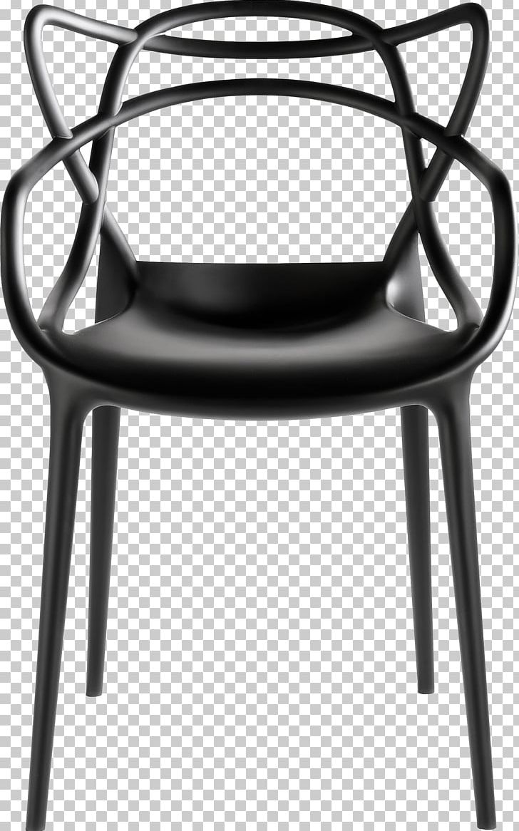 Chair Modern Furniture Kartell Designer PNG, Clipart, Armchair, Armrest, Black And White, Chair, Charles And Ray Eames Free PNG Download