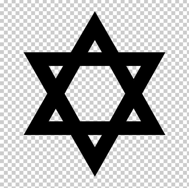 Computer Icons Star Of David Symbol PNG, Clipart, Angle, Area, Black And White, Brand, Circle Free PNG Download