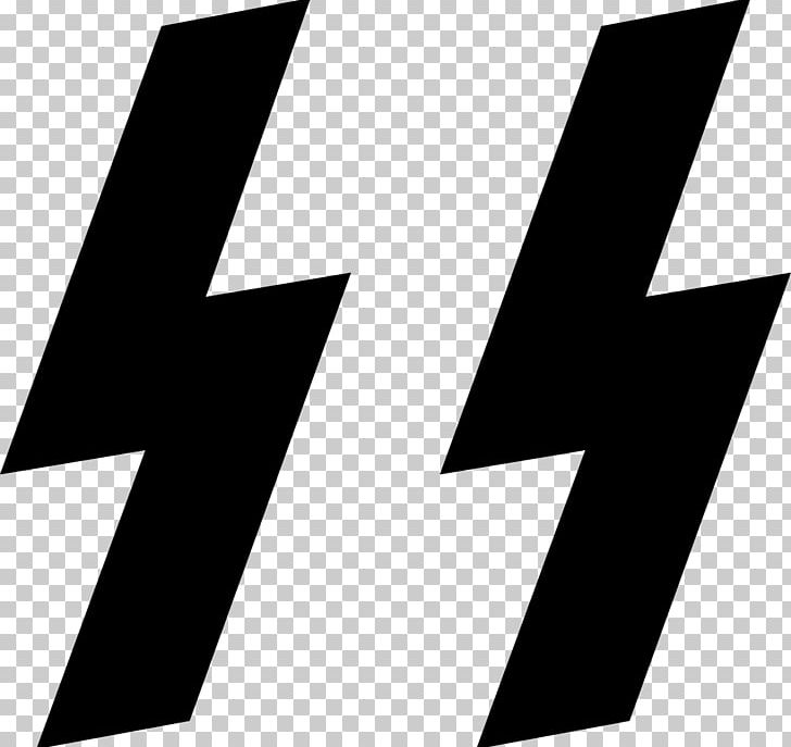Runic Insignia Of The Schutzstaffel Runes Symbol Nazi Party PNG, Clipart, Adolf Hitler, Angle, Armanen Runes, Black, Black And White Free PNG Download