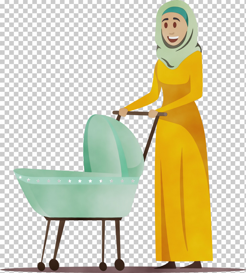 Yellow Green Furniture Chair PNG, Clipart, Arabic Girl, Arabic Woman, Chair, Furniture, Green Free PNG Download