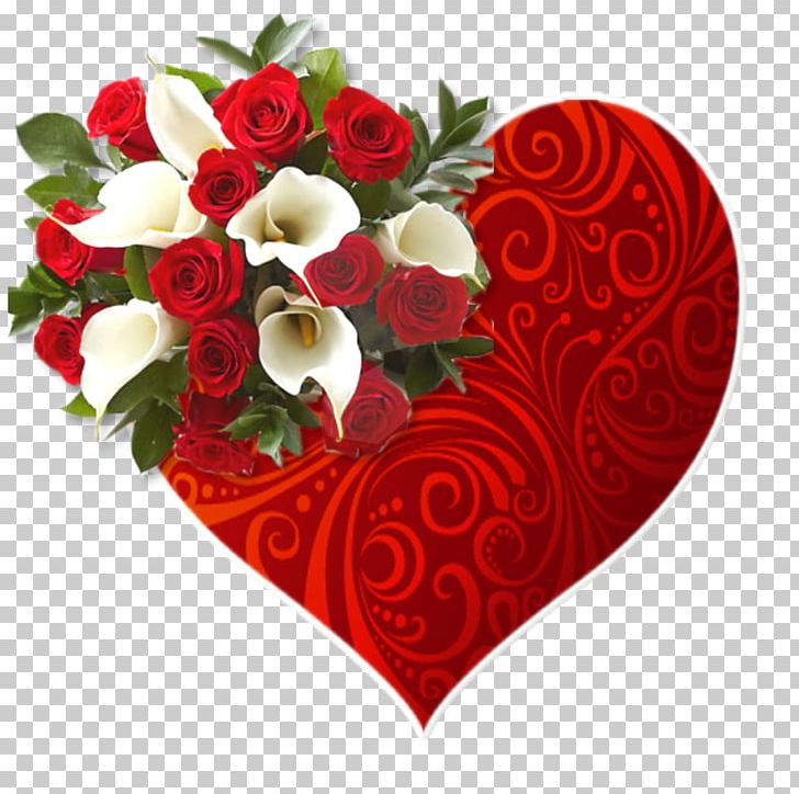 Heart Flower Valentine's Day PNG, Clipart, Clip Art, Cupid, Cut Flowers, Desktop Wallpaper, Floral Design Free PNG Download