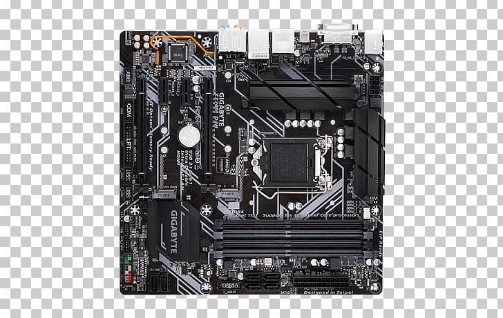 Mainboard Gigabyte Z370M D3H PC Base Intel 1151v2 Form Factor M Motherboard LGA 1151 MicroATX PNG, Clipart, Atx, Central Processing Unit, Computer Hardware, Electronic Device, Gigabyte Technology Free PNG Download