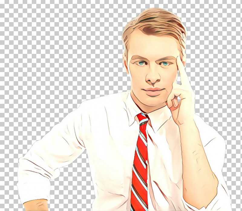 Chin Forehead Male Businessperson Tie PNG, Clipart, Businessperson, Chin, Finger, Forehead, Gesture Free PNG Download