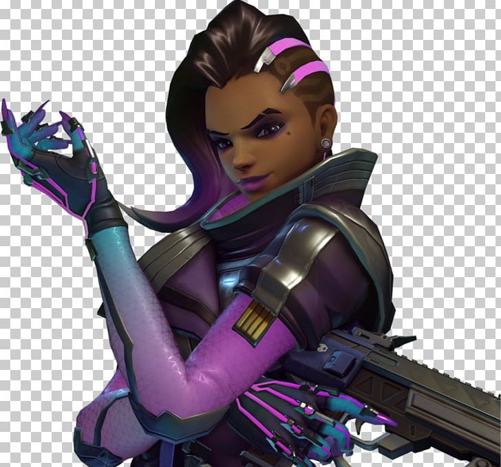 Overwatch Animated Media BlizzCon Sombra Blizzard Entertainment PNG, Clipart, Action Figure, Battlenet, Blizzard Entertainment, Blizzcon, Character Free PNG Download