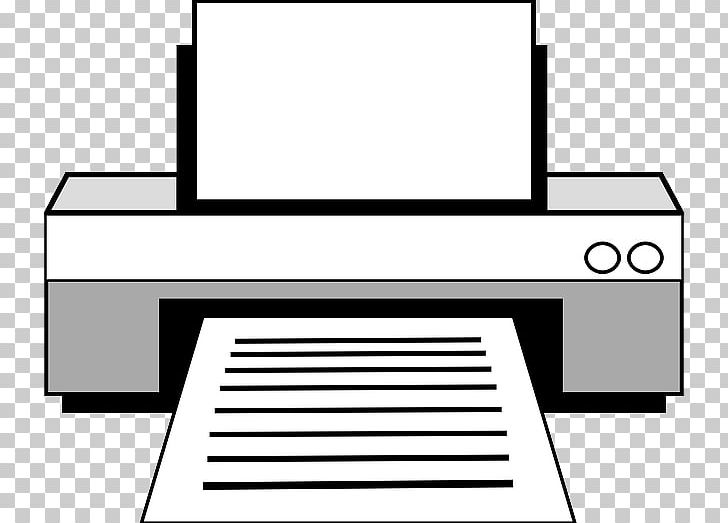 Paper Printer Computer Icons PNG, Clipart, Angle, Area, Black, Black And White, Brand Free PNG Download