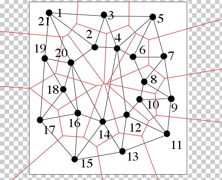 Delaunay Triangulation Voronoi Diagram Mathematics Line PNG, Clipart, Angle, Area, Circle, Connected Dots, Connect The Dots Free PNG Download