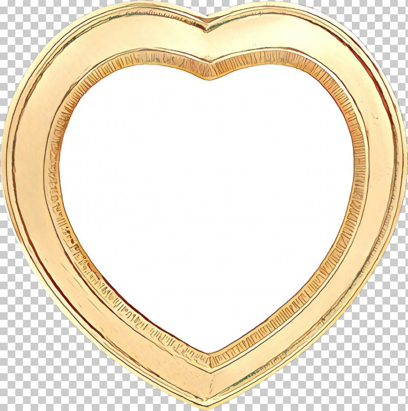 Heart Mirror Brass Metal PNG, Clipart, Brass, Heart, Metal, Mirror Free PNG Download