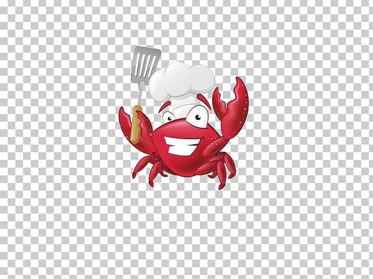Crab Chef Cooking Illustration PNG, Clipart, Animals, Cartoon, Chef, Cooking, Crab Free PNG Download