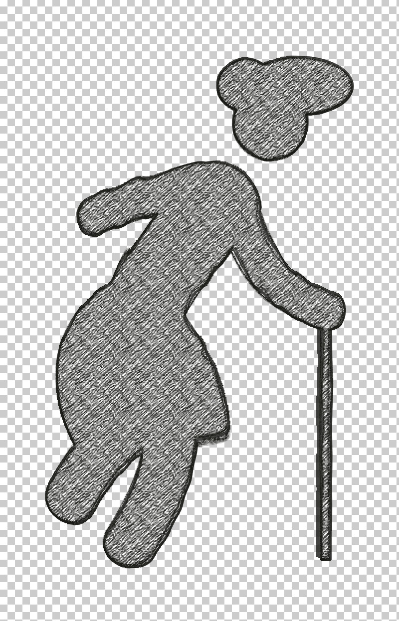 Old Lady Walking Icon People Icon Old Icon PNG, Clipart, Black, Cartoon, Hm, Human Biology, Humans 2 Icon Free PNG Download