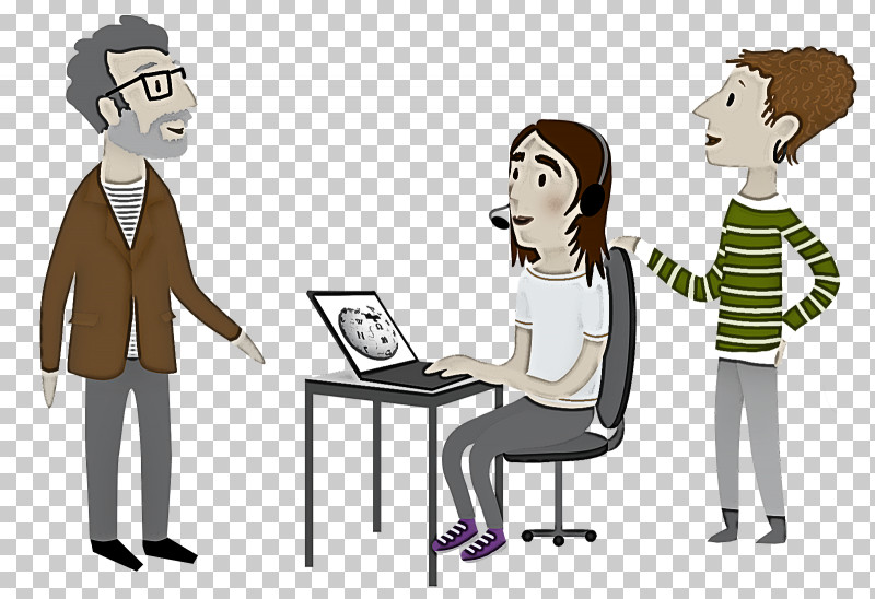 Cartoon Conversation Job Animation Sharing PNG, Clipart, Animation, Cartoon, Conversation, Employment, Furniture Free PNG Download