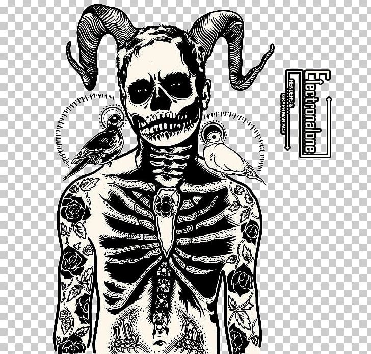 Drawing Skull Human Skeleton PNG, Clipart, Arm, Art, Artist, Black And White, Bone Free PNG Download