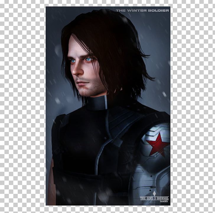 The Sims 3 Bucky Barnes Captain America: The Winter Soldier Sebastian Stan The Sims 4 PNG, Clipart, Black Hair, Bucky Barnes, Captain America, Captain America The First Avenger, Captain America The Winter Soldier Free PNG Download
