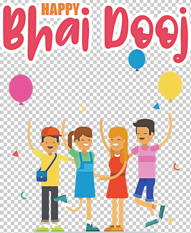 Bhai Dooj Bhai Beej Bhau Beej PNG, Clipart, Bhai Dooj, Cartoon, Conversation, Drawing, Human Free PNG Download