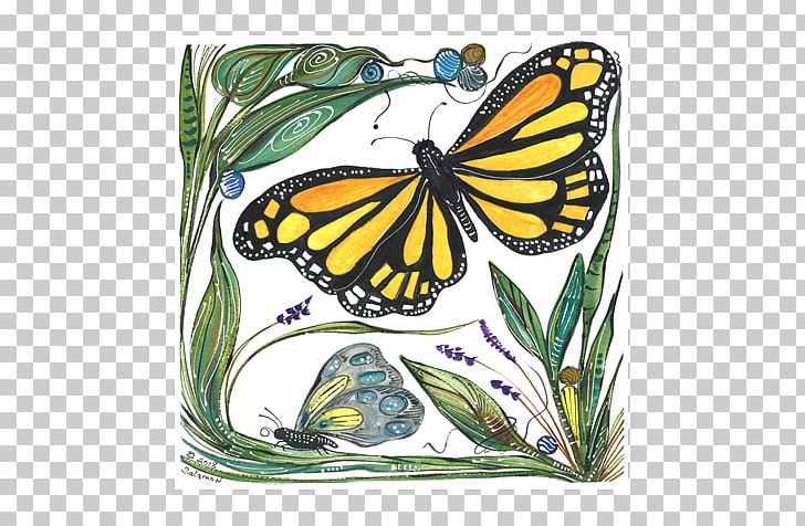 Monarch Butterfly Textile Pieridae Brush-footed Butterflies PNG, Clipart, Brush Footed Butterfly, Butterfly, Clay, Flower, Insect Free PNG Download