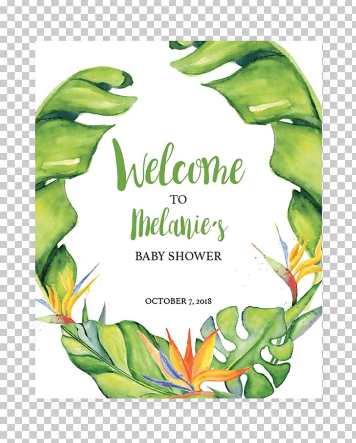 Watercolor Painting Baby Shower PNG, Clipart, Baby Shower, Bridal Shower, Digital Painting, Flower, Green Free PNG Download