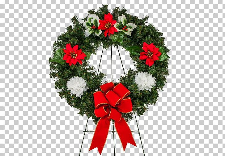 Wreath Floral Design Easel Cut Flowers PNG, Clipart, Artificial Flower, Christmas, Christmas Decoration, Christmas Ornament, Christmas Tree Free PNG Download