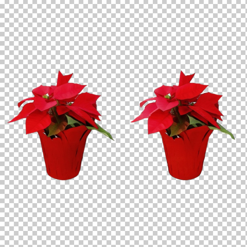 Flower Poinsettia Red Plant Flowerpot PNG, Clipart, Anthurium, Flower, Flowerpot, Impatiens, Paint Free PNG Download