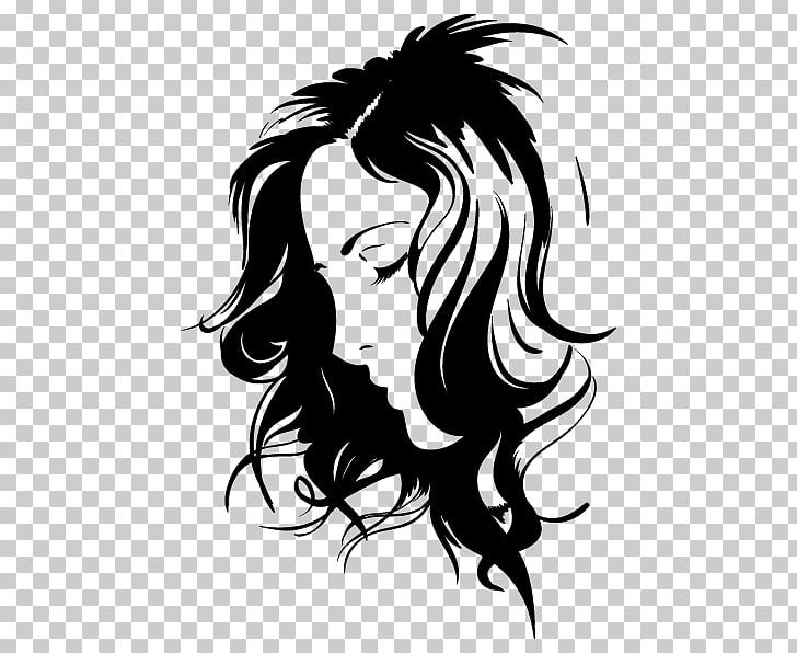 Beauty Parlour Hairdresser Barber PNG, Clipart, Art, Beauty, Black, Black And White, Black Hair Free PNG Download