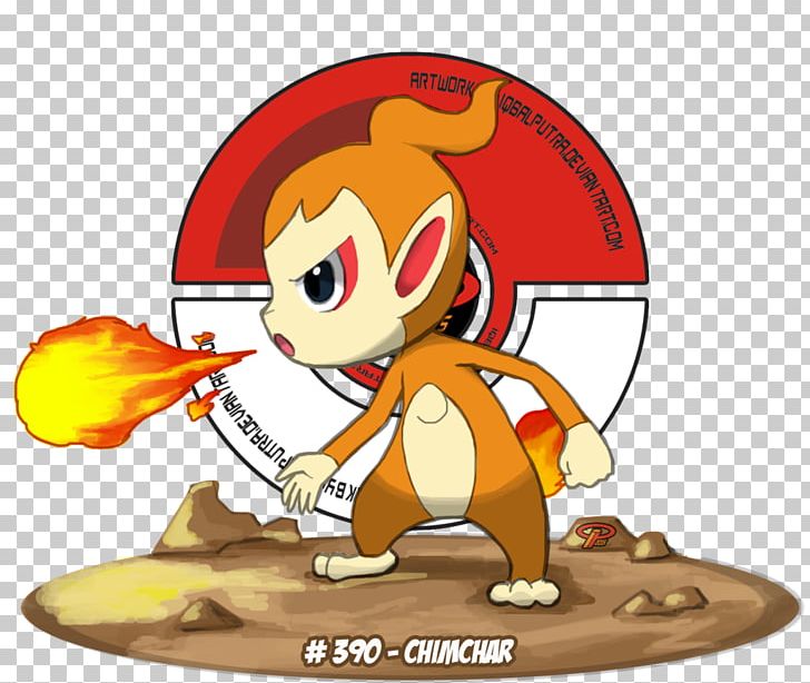 Chimchar Pokémon Illustration PNG, Clipart, April 25, Art, Cartoon, Character, Chimchar Free PNG Download