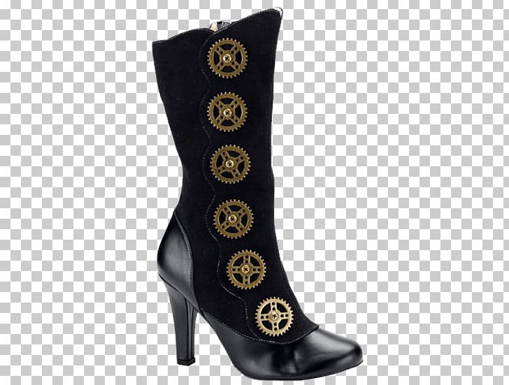 Knee-high Boot Steampunk High-heeled Shoe PNG, Clipart, Accessories, Boot, Buckle, Button, Clothing Free PNG Download