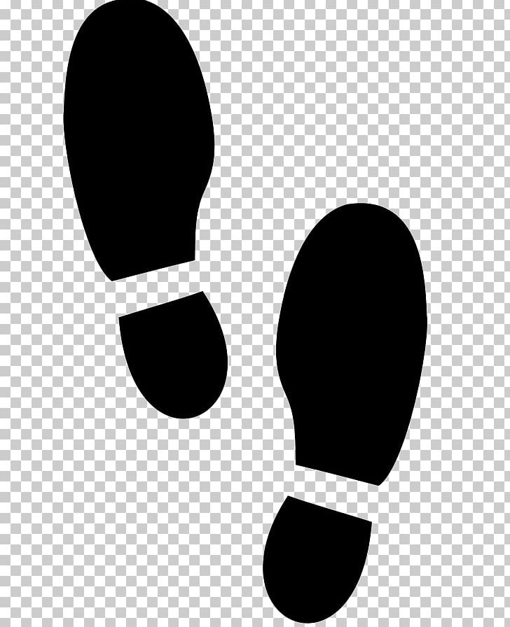 Footprint Shoe Sneakers PNG, Clipart, Barefoot, Black, Black And White, Boot, Circle Free PNG Download