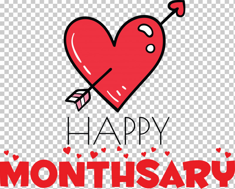Happy Monthsary PNG, Clipart, Cartoon, Geometry, Happy Monthsary, Heart, Line Free PNG Download