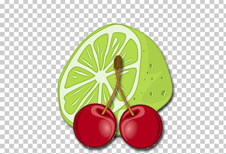Cherry Apple Leaf Lime PNG, Clipart, Apple, Cherry, Flowering Plant, Food, Fruit Free PNG Download