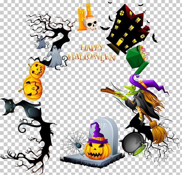 Halloween Poster PNG, Clipart, Advertisement Poster, Art, Artwork, Castle, Festive Elements Free PNG Download