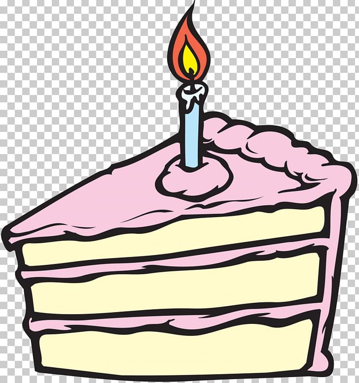 Pink Birthday Cake On Stand PNG Clipart Illustration