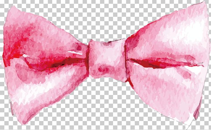 Watercolor Painting Pink PNG, Clipart, Bowknot, Bowknot Vector, Bow Tie, Color, Download Free PNG Download
