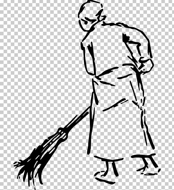Broom Drawing PNG, Clipart, Arm, Art, Artwork, Black, Black And White Free PNG Download