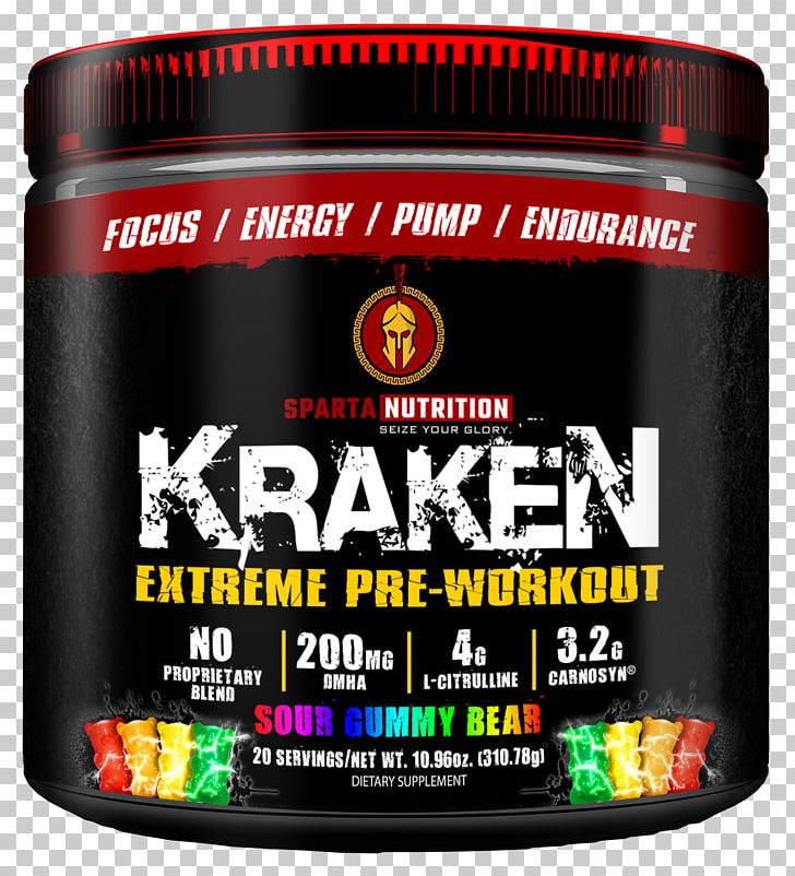 Pre-workout Dietary Supplement Bodybuilding Supplement Kraken Physical Fitness PNG, Clipart, Bodybuilding, Bodybuilding Supplement, Brand, Dietary Supplement, Exercise Free PNG Download
