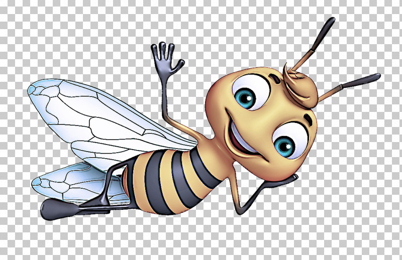 Insect Honeybee Cartoon Bee Membrane-winged Insect PNG, Clipart, Animation, Bee, Cartoon, Honeybee, Insect Free PNG Download