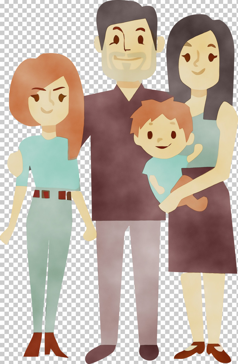 Cartoon Gesture PNG, Clipart, Cartoon, Family Day, Gesture, Happy Family Day, International Family Day Free PNG Download