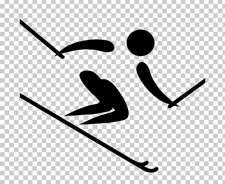 Alpine Skiing At The Winter Olympics Winter Olympic Games FIS Alpine World Ski Championships PNG, Clipart, Alpine Skiing, Angle, Area, Black And White, Brand Free PNG Download